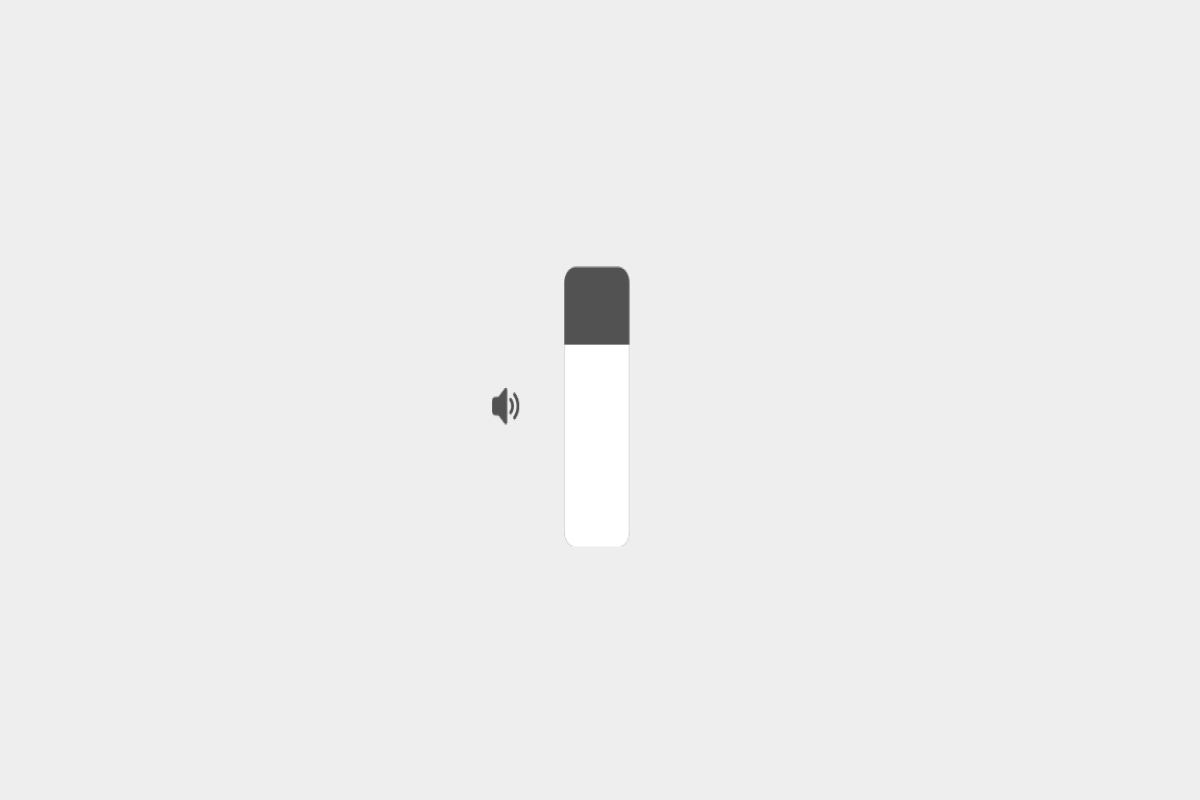 Mobile Volume Animation