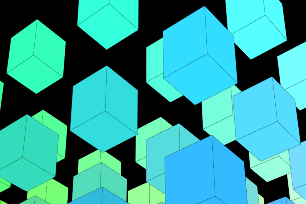 3D Cube Animation Javascript