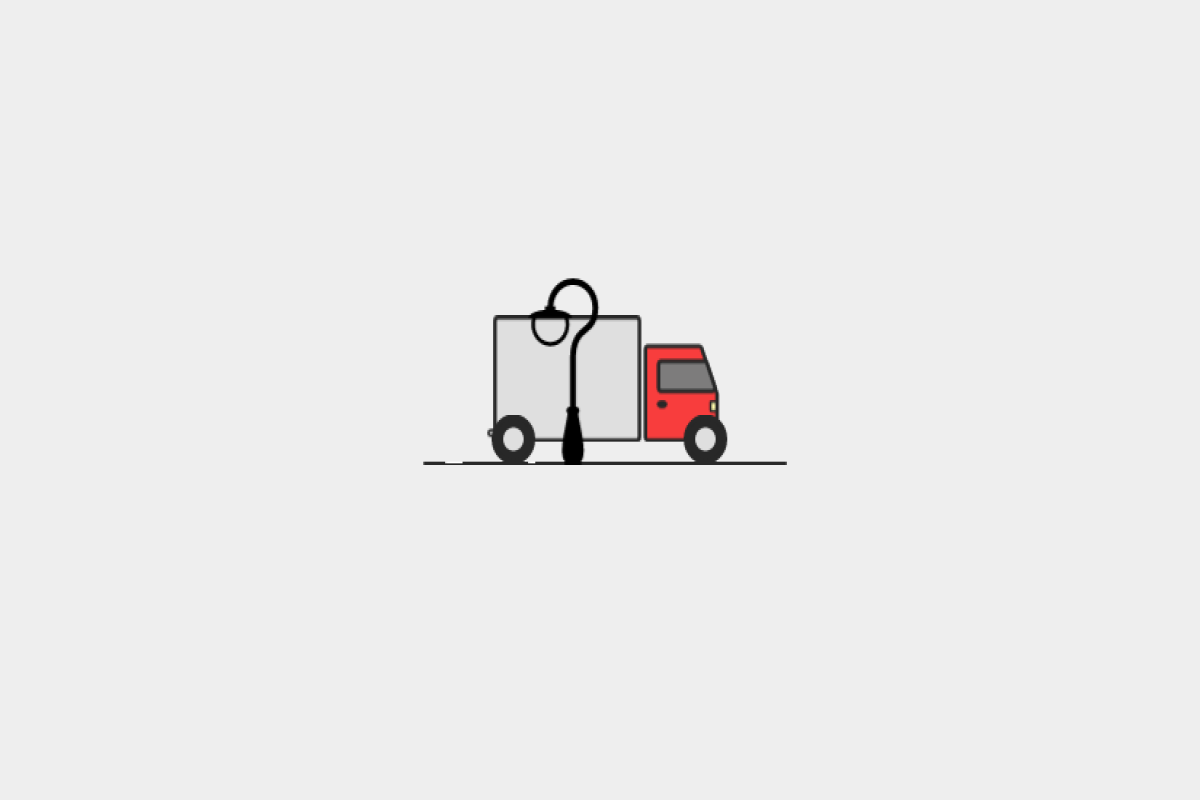 Truck loading animation