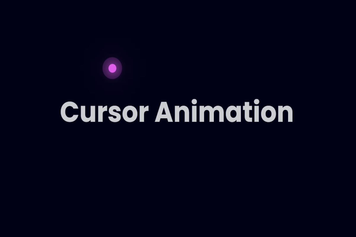 Cursor Animation Effects