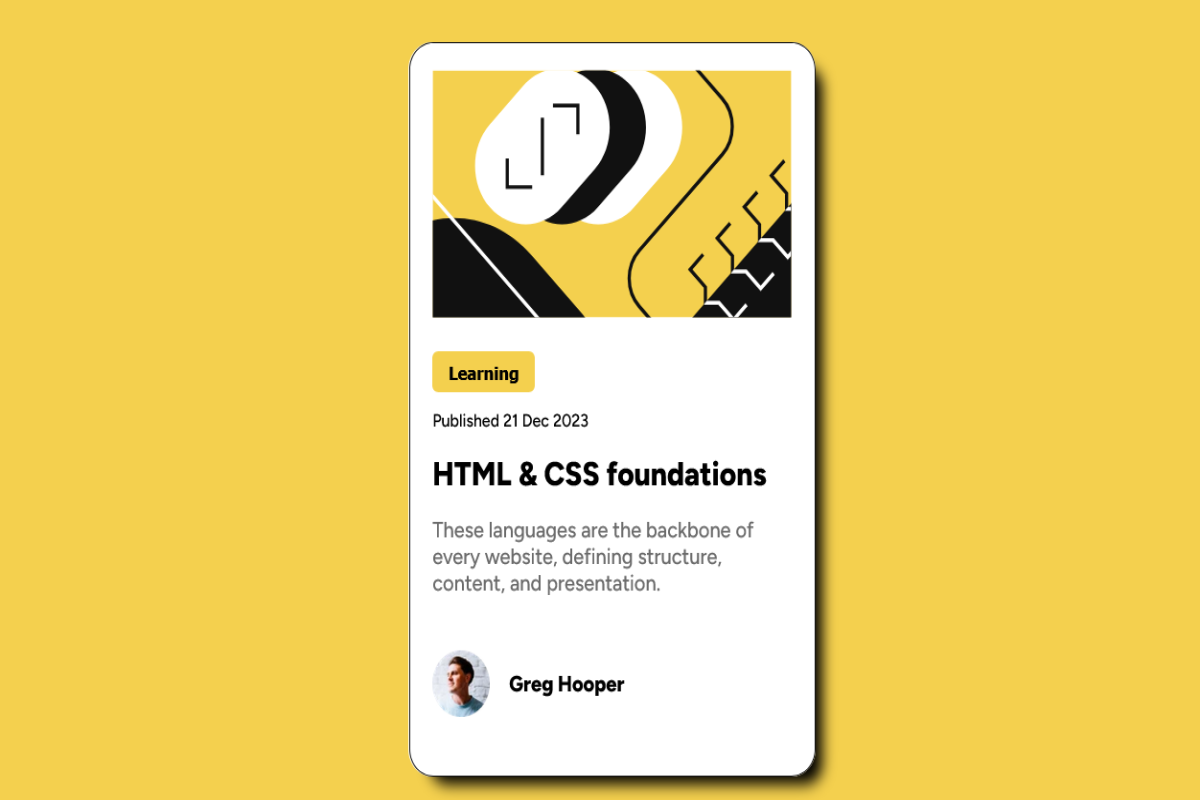Blog Preview Card