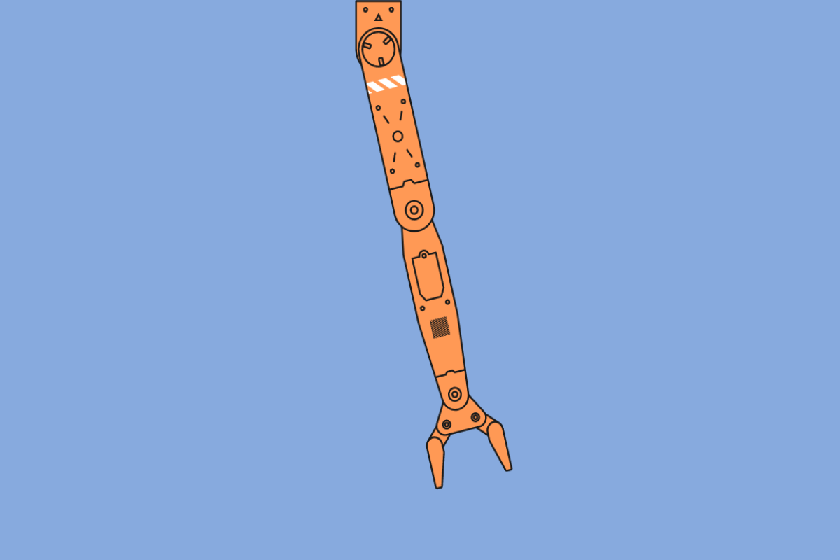 Movable Robot Arm