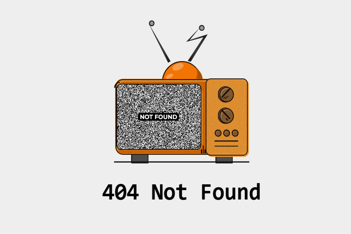 404 Not Found Animation