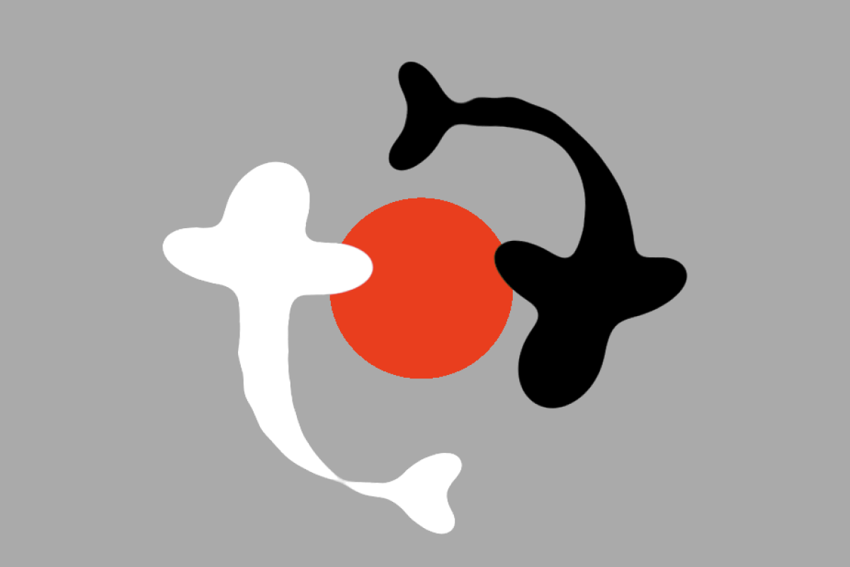 Japanese Yin Yang Fish