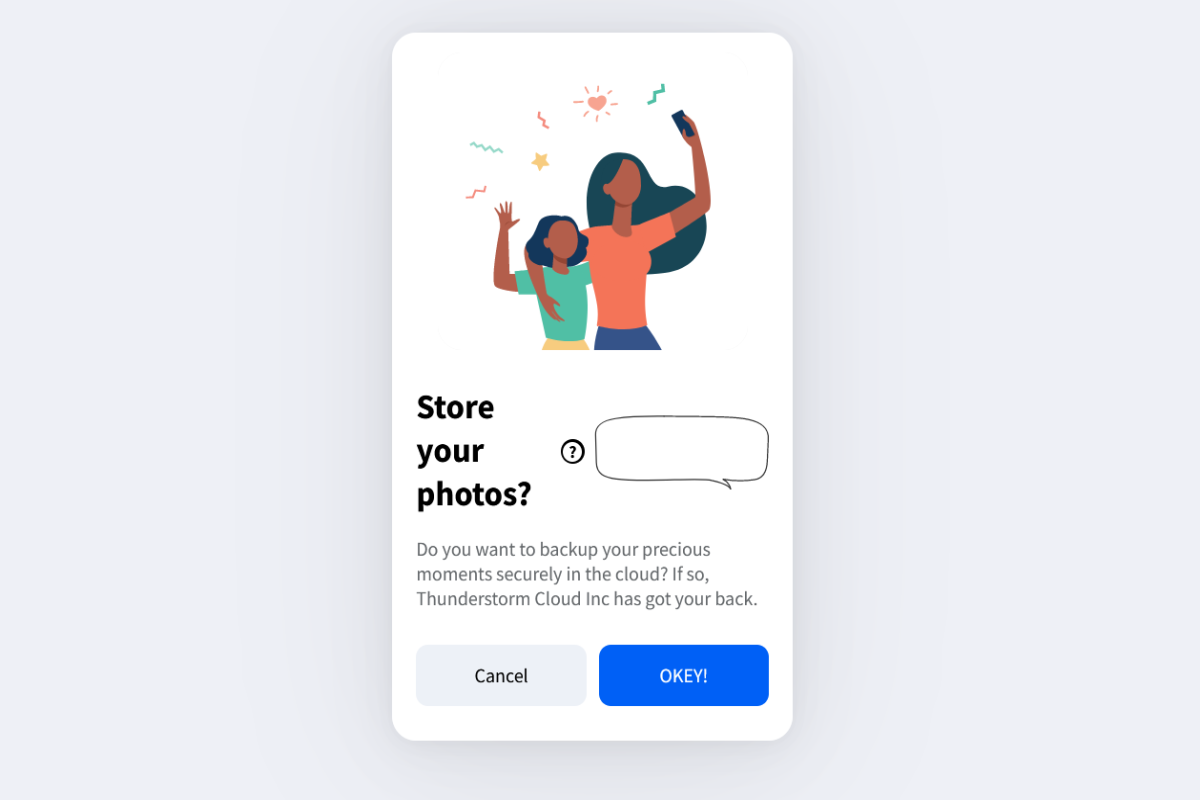 Popup Notification Panel