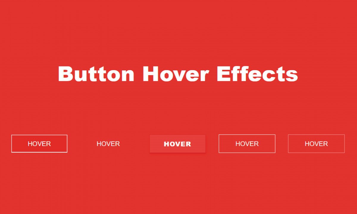 Button hover effect